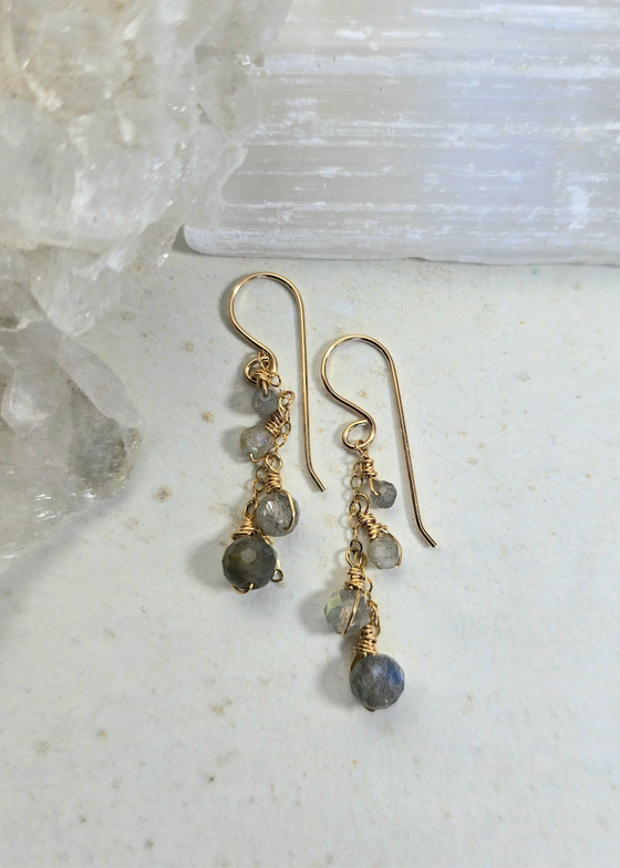 James + Jezebelle | Labradorite Drop