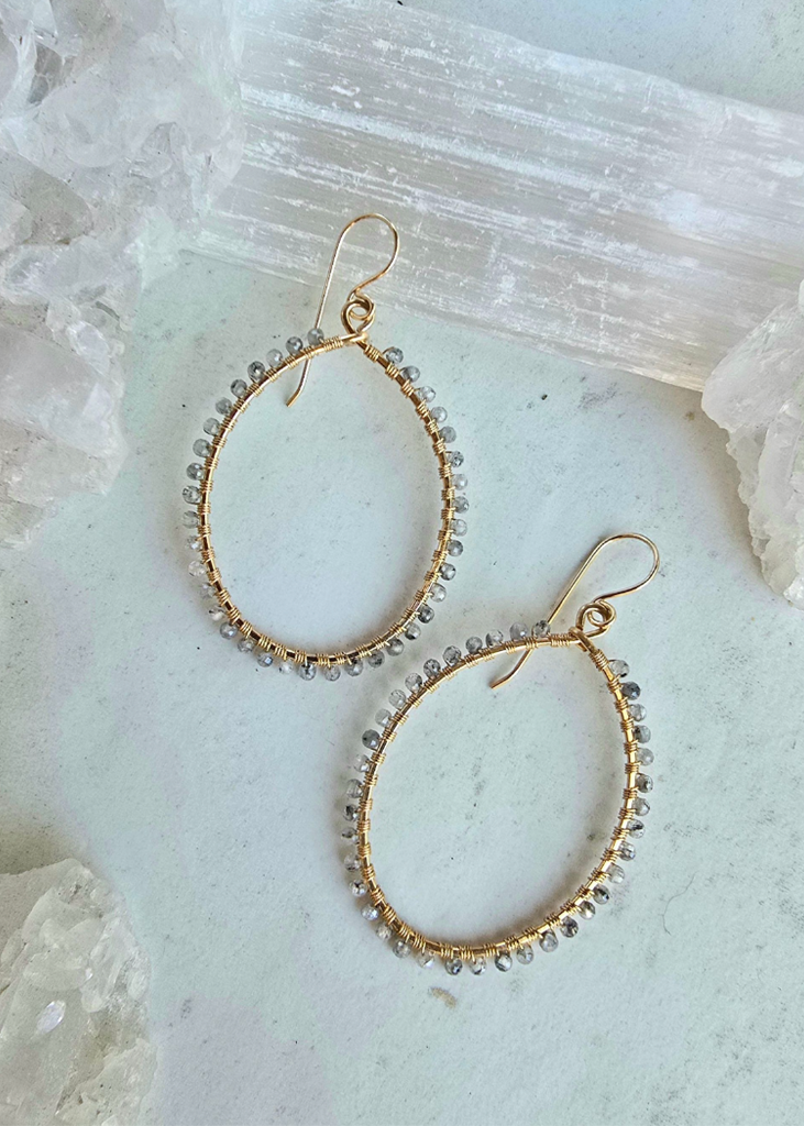 James & Jezebelle | Labradorite Earrings
