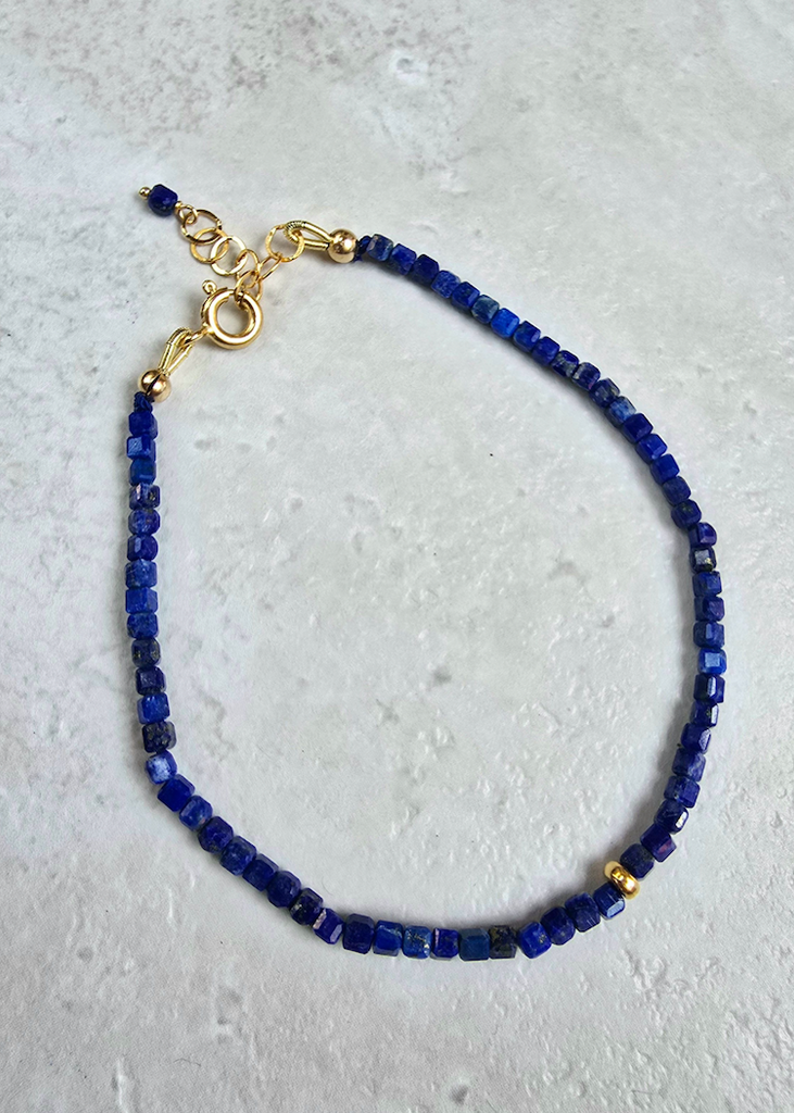 James & Jezebelle | Lapis Torie Bracelet