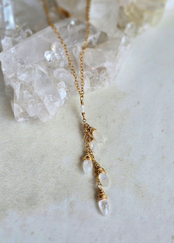 James + Jezebelle | Moonstone Lariat