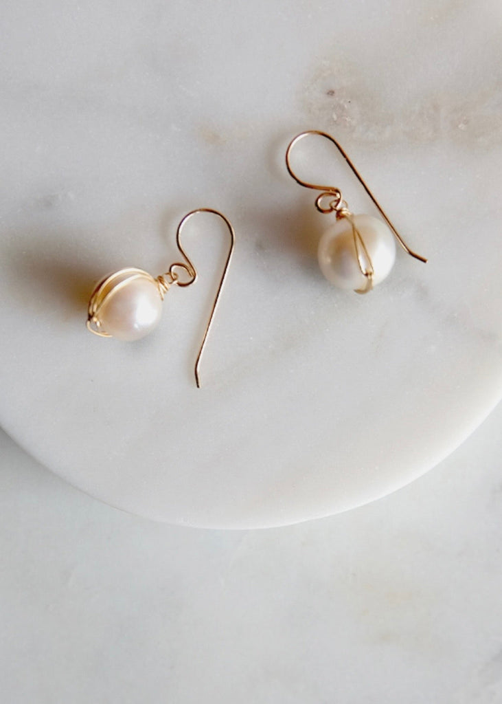 James & Jezebelle | Pearl Earrings
