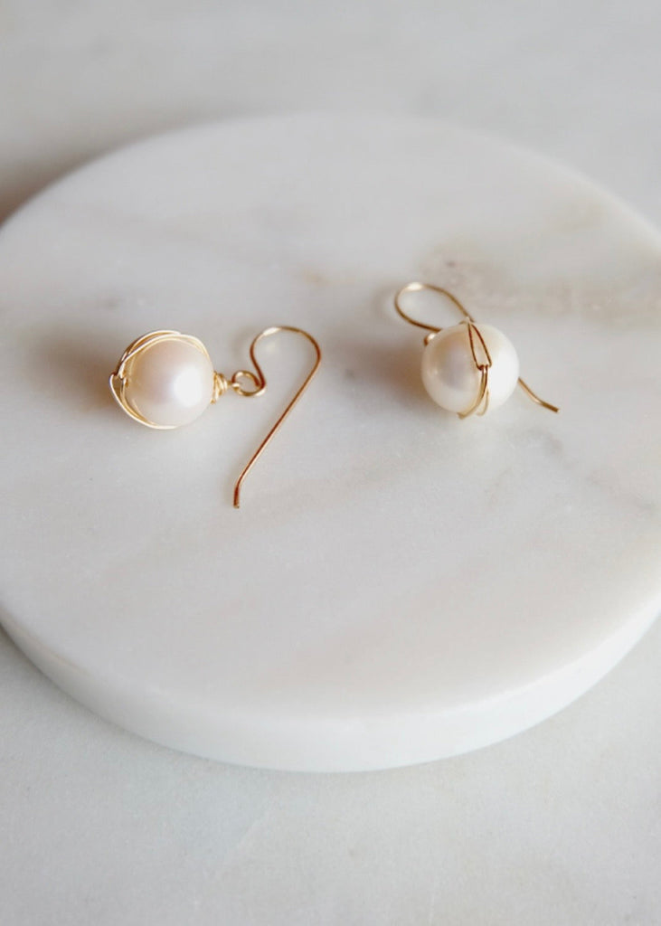 James & Jezebelle | Pearl Earrings