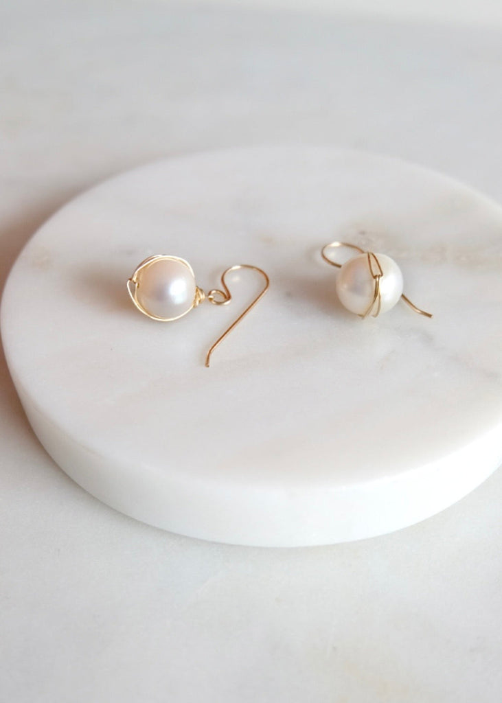 James & Jezebelle | Pearl Earrings