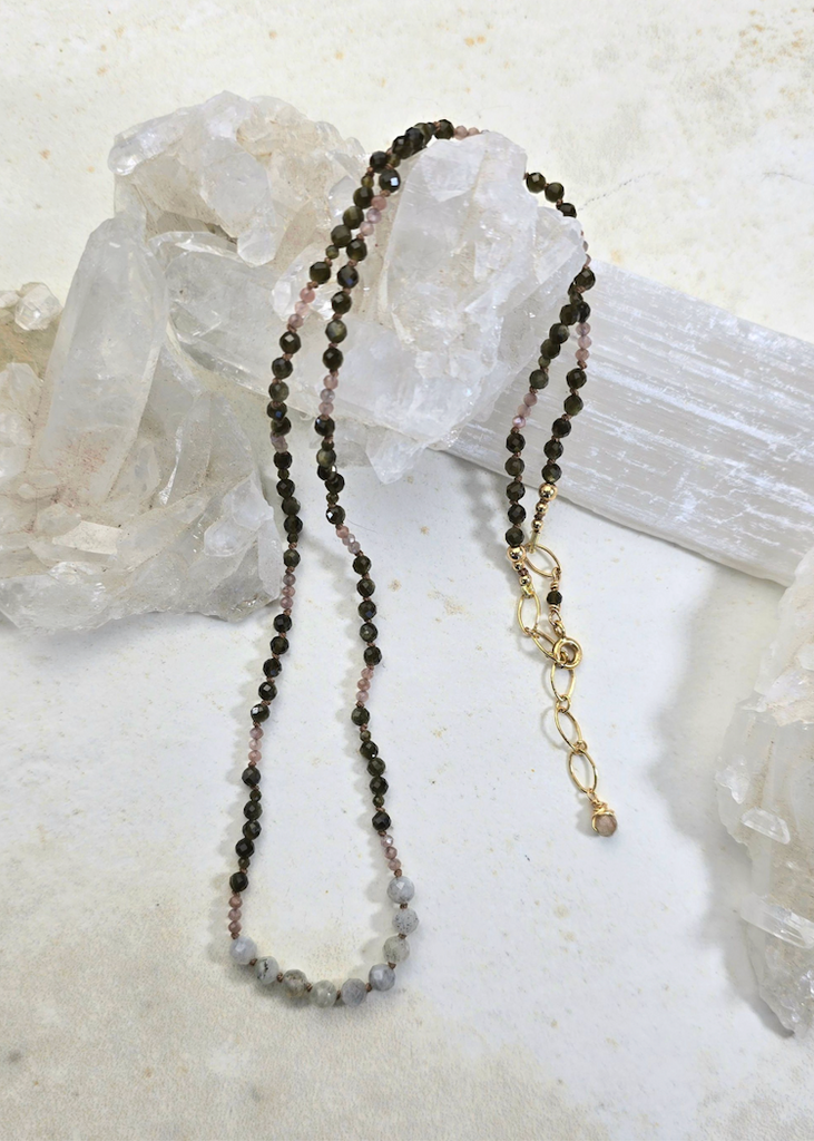 James + Jezebelle | Peridot, Apatite + Labradorite Wrap