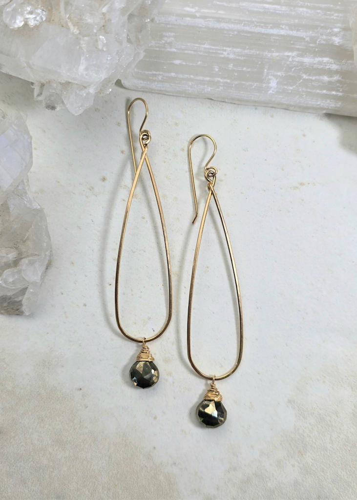 James + Jezebelle | Pyrite Hoop