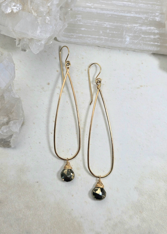 James + Jezebelle | Pyrite Hoop
