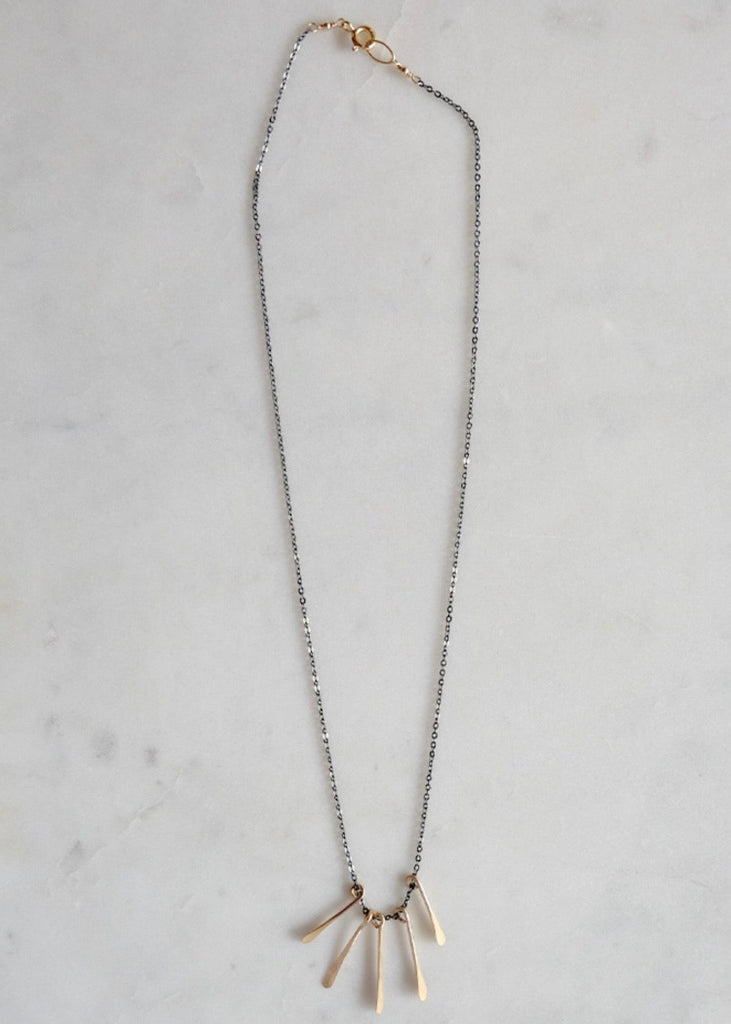 James & Jezebelle | Ray of Spikes Necklace