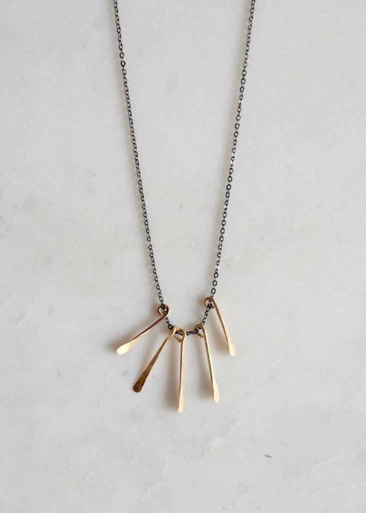 James & Jezebelle | Ray of Spikes Necklace