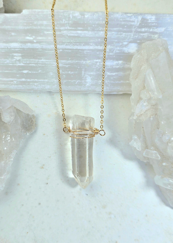 James + Jezebelle | Rock Crystal Necklace