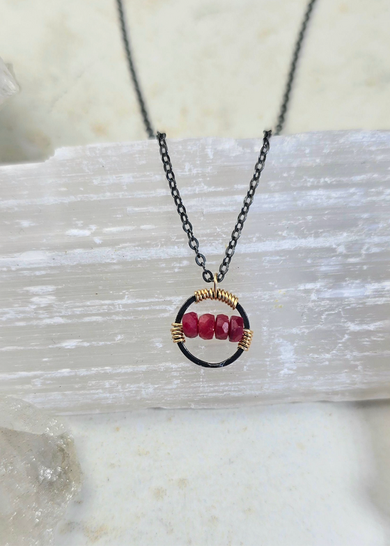 James + Jezebelle | Ruby Necklace