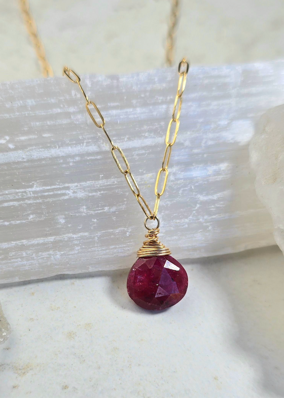 James + Jezebelle | Ruby Necklace