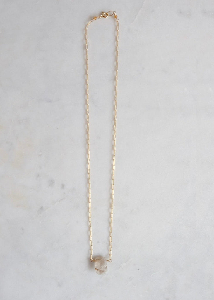 James & Jezebelle | Rutilated Quartz Necklace