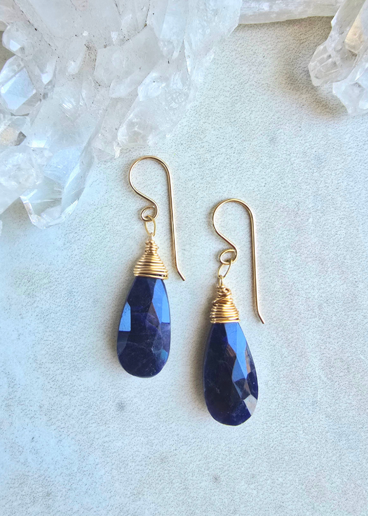 James & Jezebelle | Sodalite Earrings