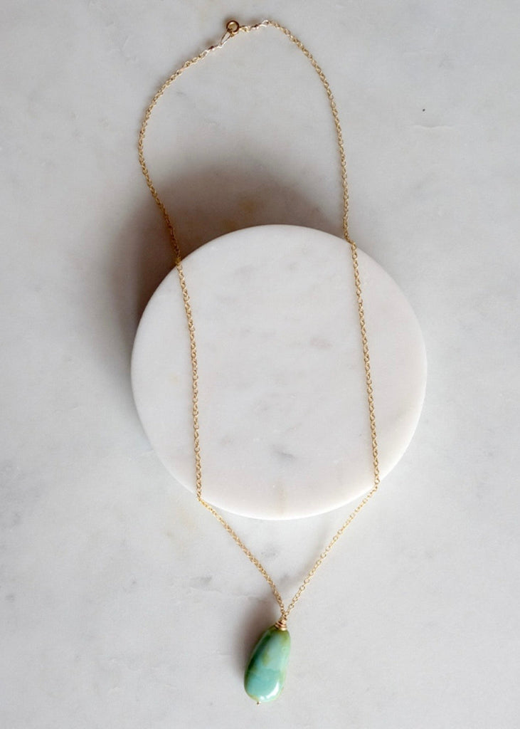 James & Jezebelle | Sonoran Green Turquoise Necklace