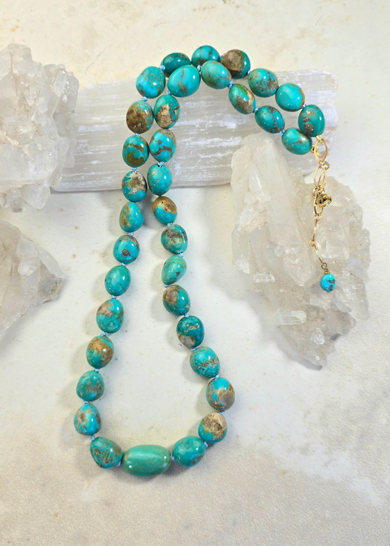 James + Jezebelle | Sonoran Green Turquoise Necklace
