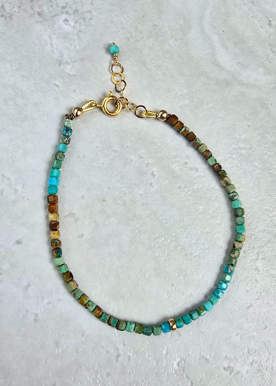 James & Jezebelle | Turquoise Torie Bracelet
