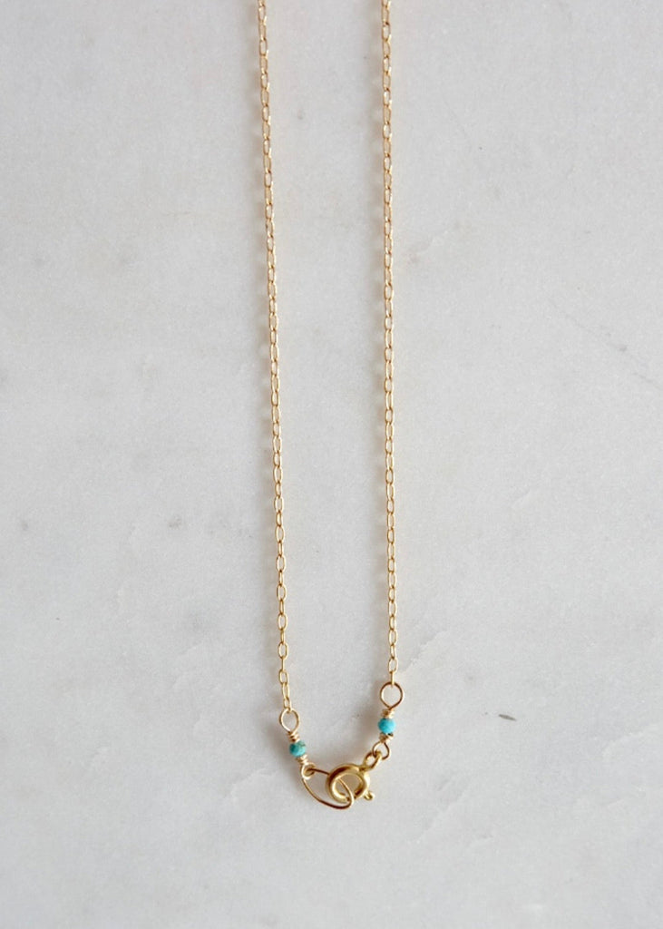 James & Jezebelle | Turquoise & Citrine Necklace
