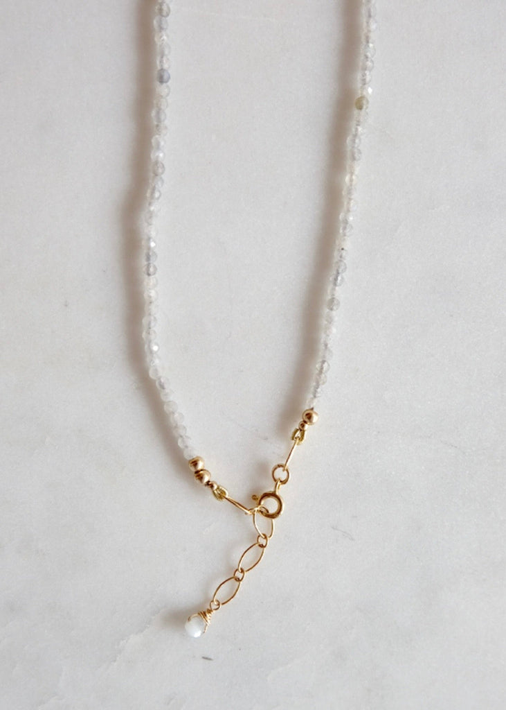 James & Jezebelle | Turquoise & Labradorite Necklace