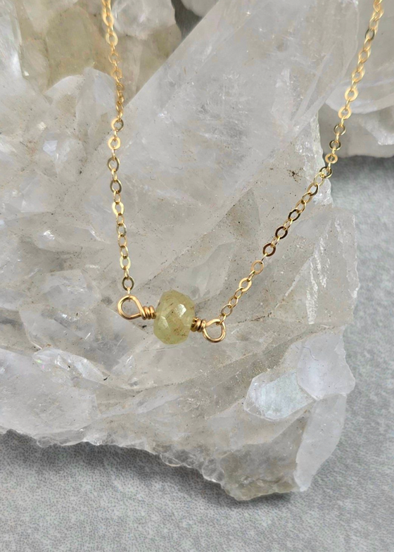 James + Jezebelle | Yellow Sapphire Necklace