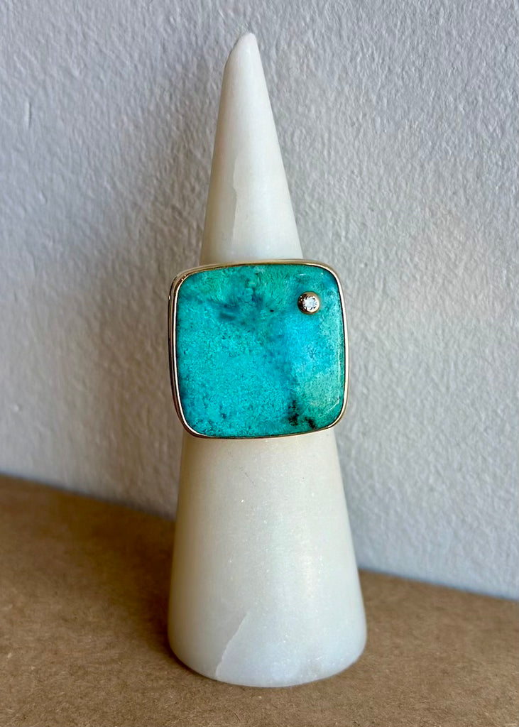 Jamie Joseph | Bacan Island Chrysocolla Ring