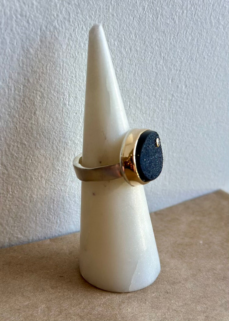 Jamie Joseph | Brazilian Black Drusy Ring