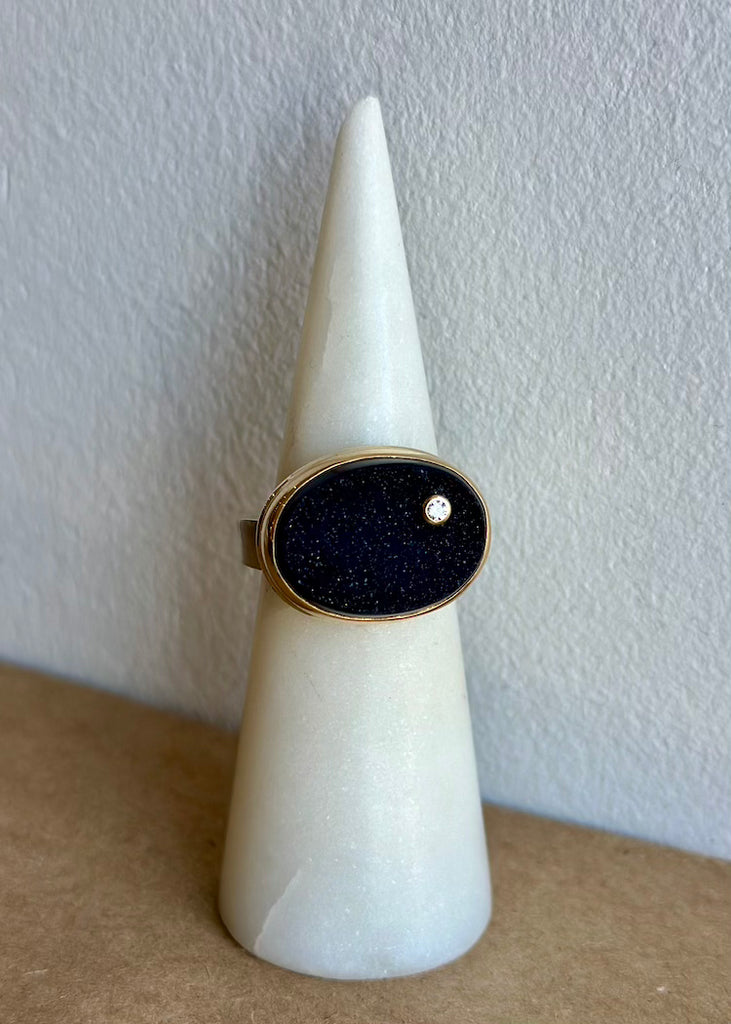 Jamie Joseph | Brazilian Black Drusy Ring