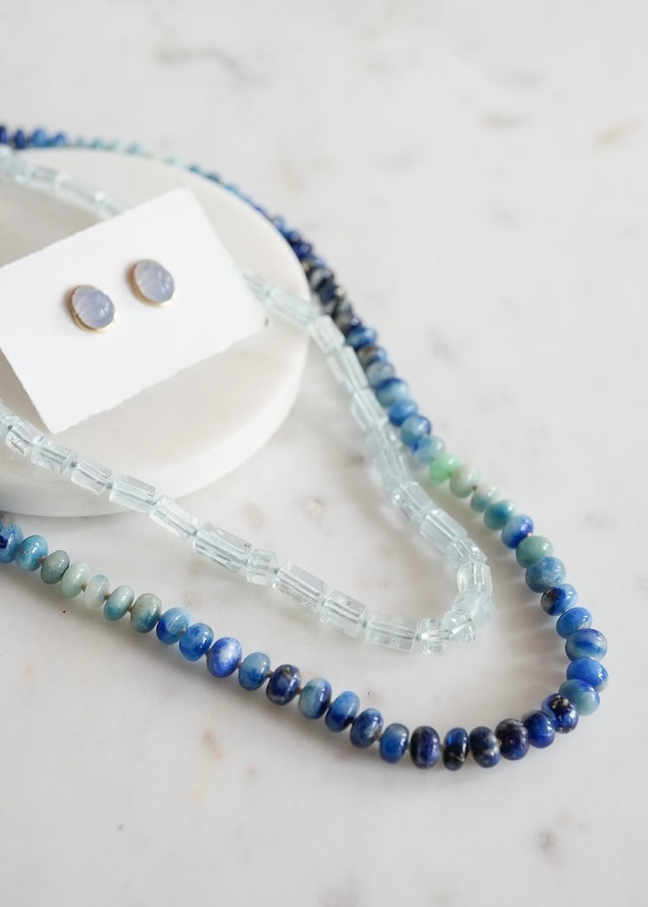 Judi Powers | Afghanite Rondelle 14k Necklace