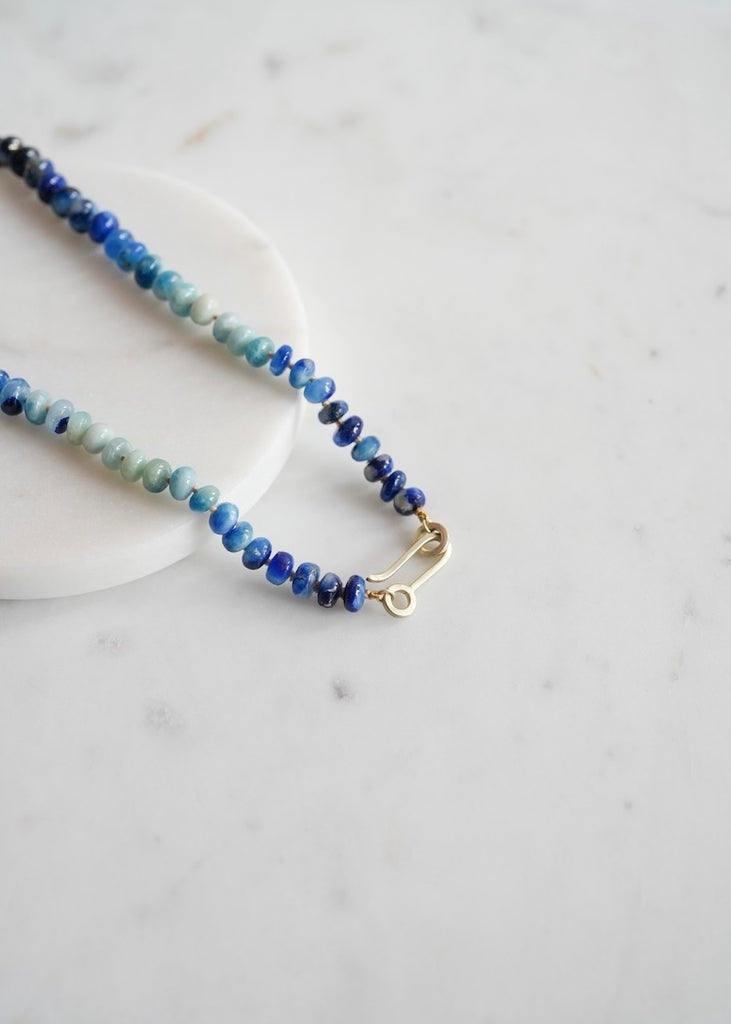Judi Powers | Afghanite Rondelle 14k Necklace