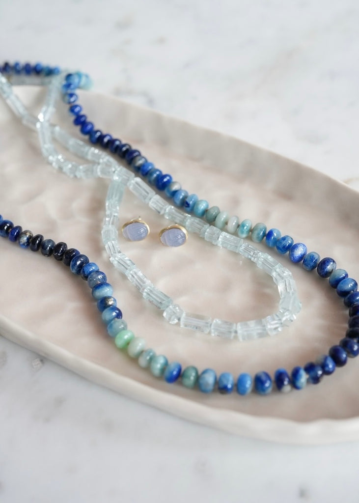 Judi Powers | Afghanite Rondelle 14k Necklace