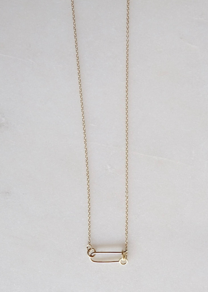Judi Powers | Hexagon Necklace with Pentagon Quartz + Diamond