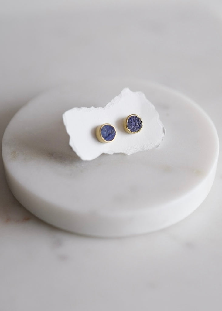 Judi Powers | Lapis Lazuli 18K Studs