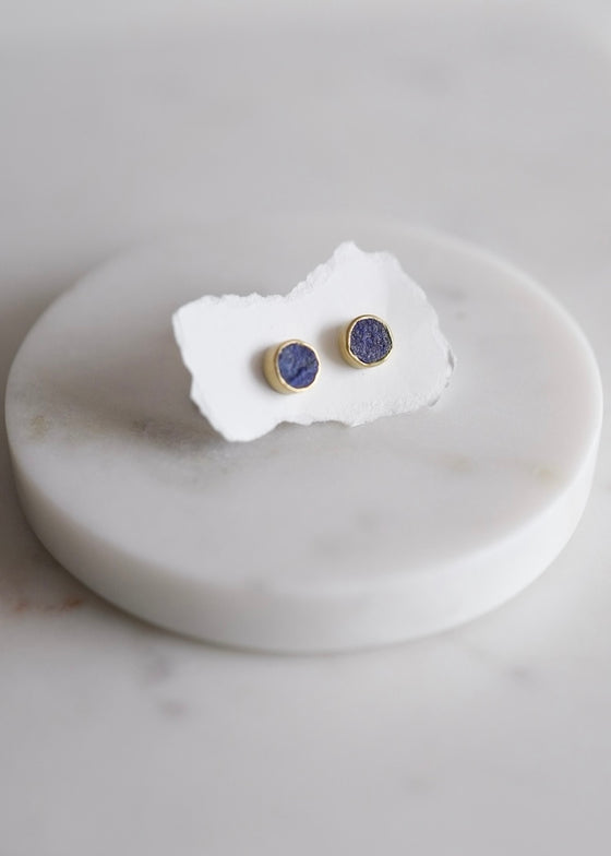 Judi Powers | Lapis Lazuli 18K Studs