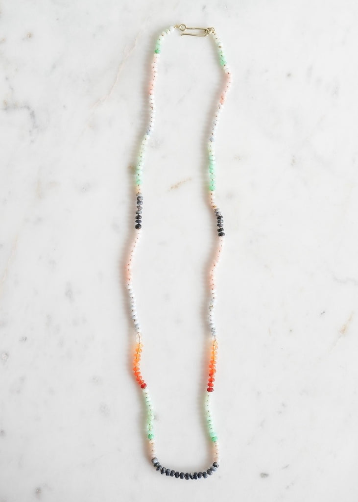 Judi Powers | Opal Rondelle 14k Necklace
