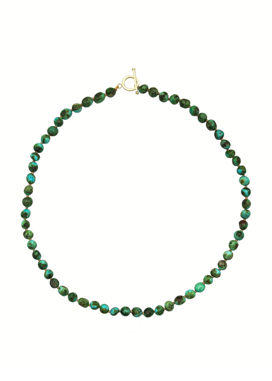 Judi Powers | Sonoran Turquoise 14k Necklace