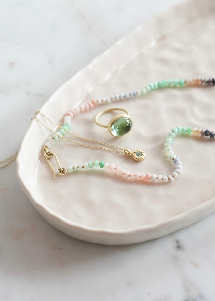 Judi Powers | Tiny Star Paraiba Tourmaline Necklace