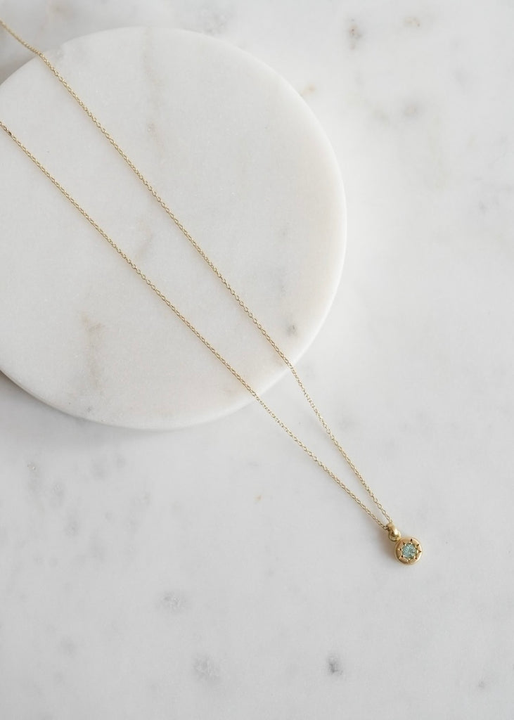 Judi Powers | Tiny Star Paraiba Tourmaline Necklace