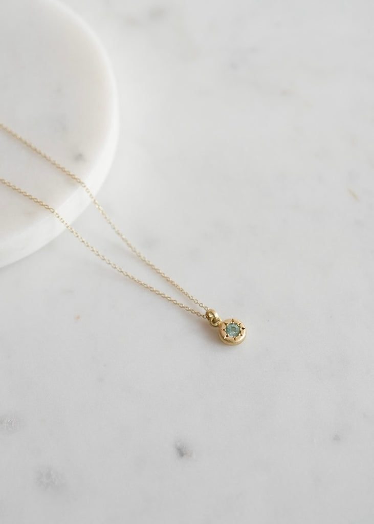 Judi Powers | Tiny Star Paraiba Tourmaline Necklace