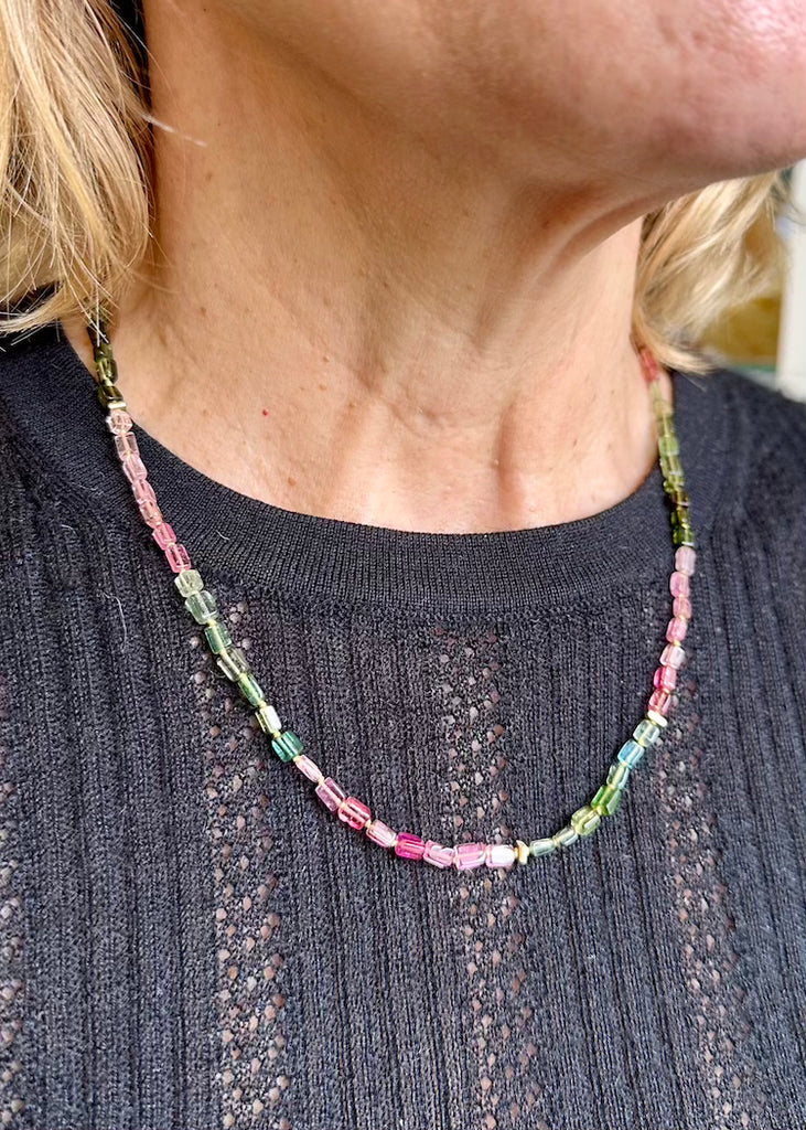 Judi Powers | Tourmaline Multicolor Necklace