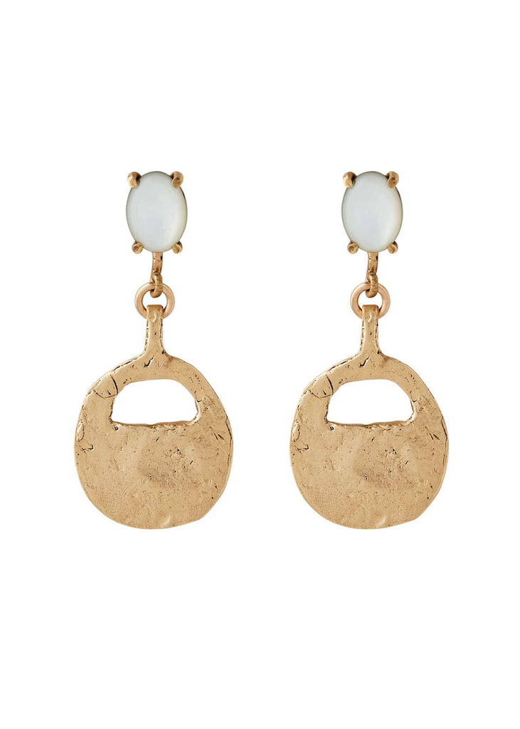 Julie Cohn | Artifact Mother of Pearl Earring