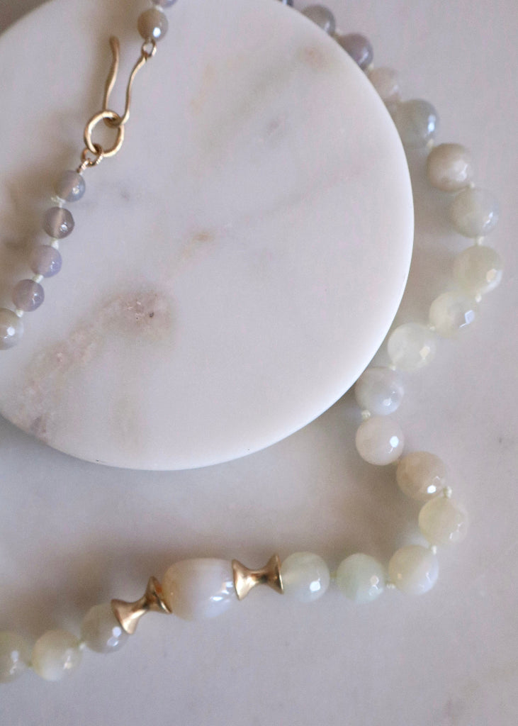 Julie Cohn | Asawa Grey Moonstone Necklace