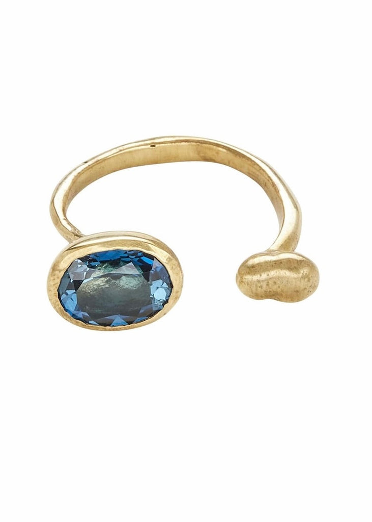 Julie Cohn | Cleopatra Blue Topaz Ring