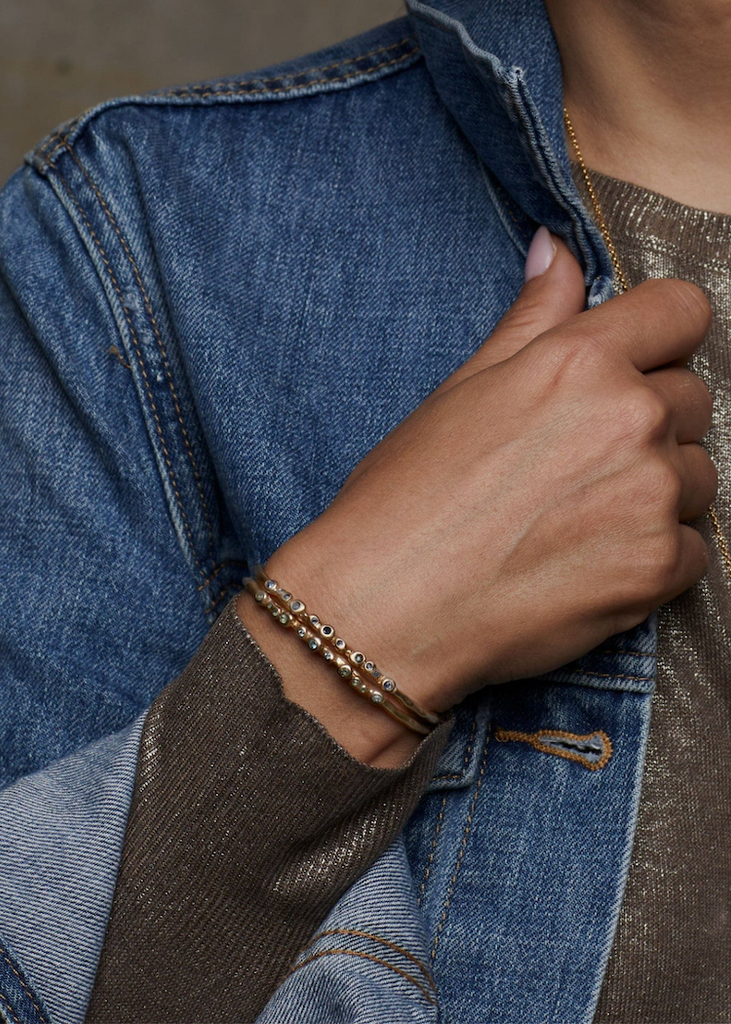 Julie Cohn | Delta Sapphire Bronze Cuff