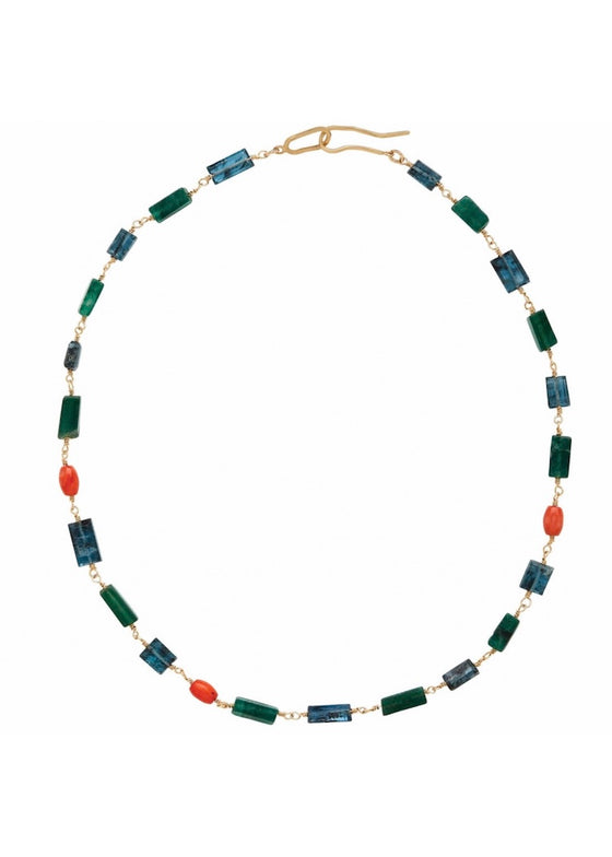 Julie Cohn | Florence Bronze Kyanite Necklace