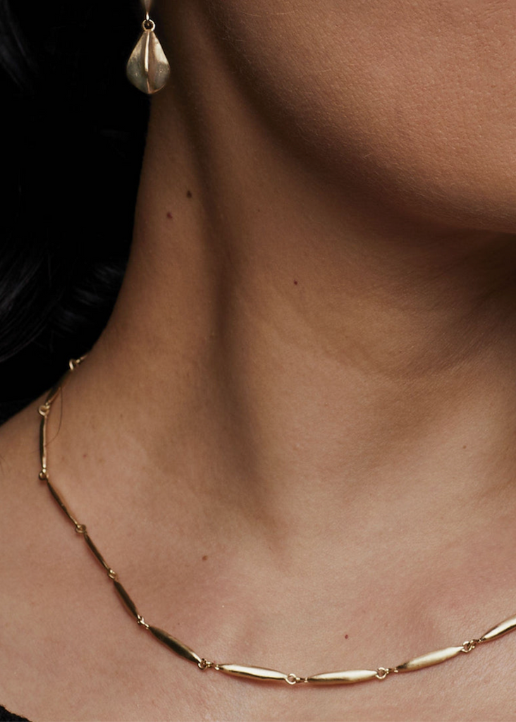 Julie Cohn | Grain Link Bronze Necklace