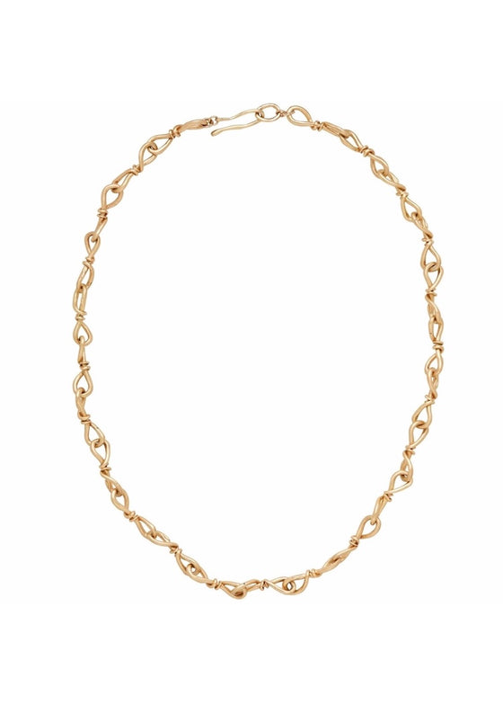 Julie Cohn | Knot Link Bronze Necklace
