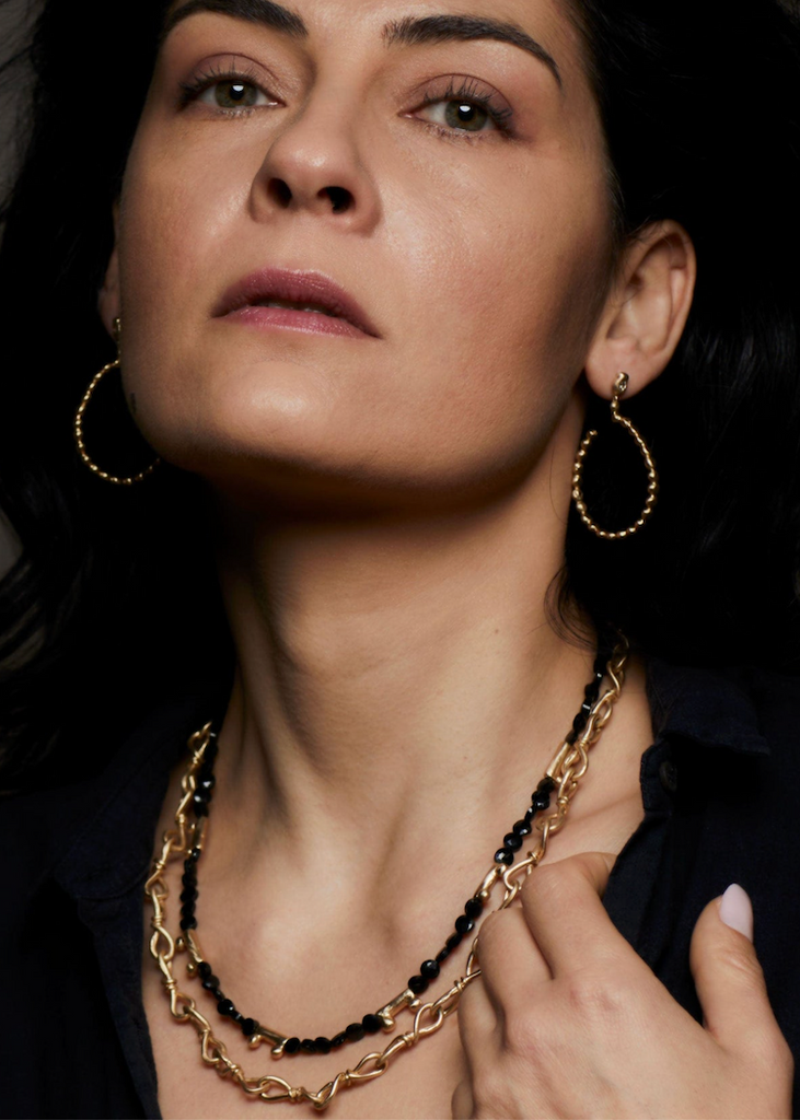 Julie Cohn | Knot Link Bronze Necklace