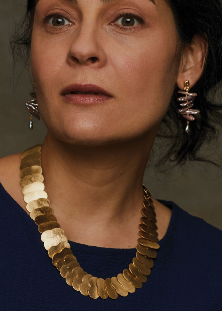 Julie Cohn | Lamina Bronze Necklace