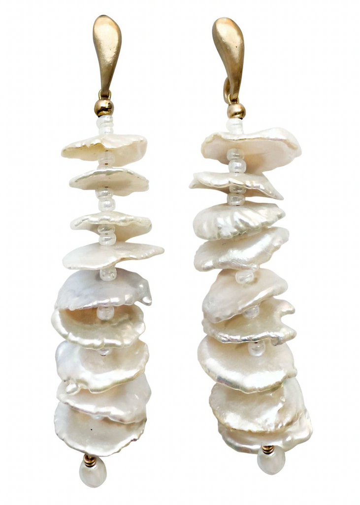 Julie Cohn | Pearl Hoya Earrings