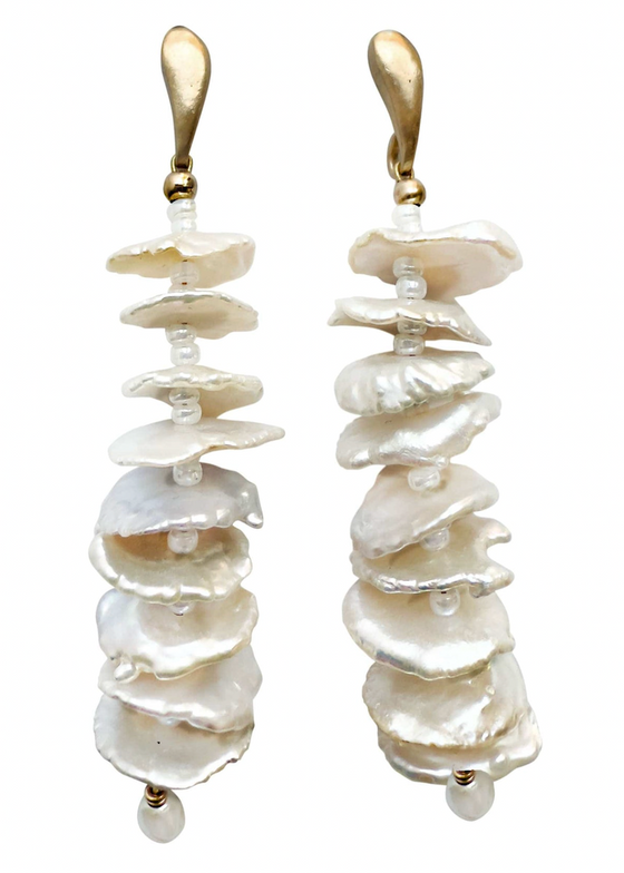 Julie Cohn | Pearl Hoya Earrings