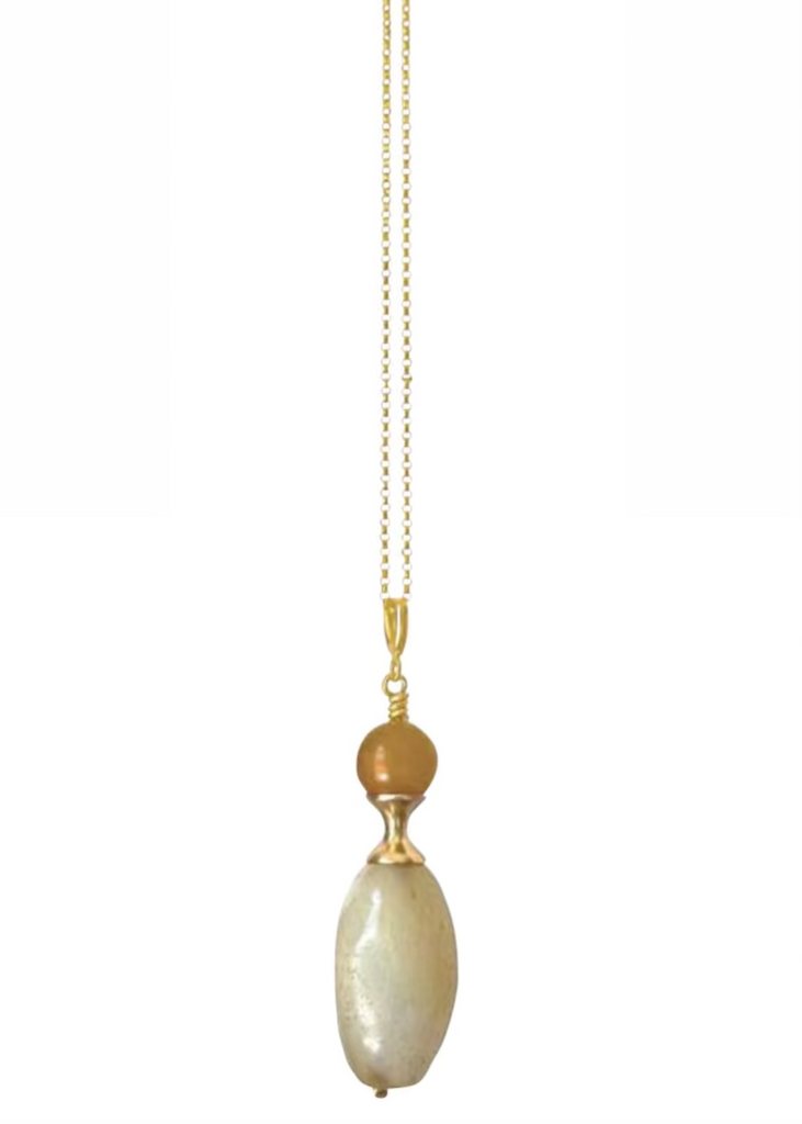 Julie Cohn | Pendulum Burnt Jade Bronze Pendant